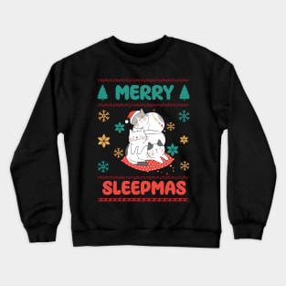 Merry Sleepmas Crewneck Sweatshirt